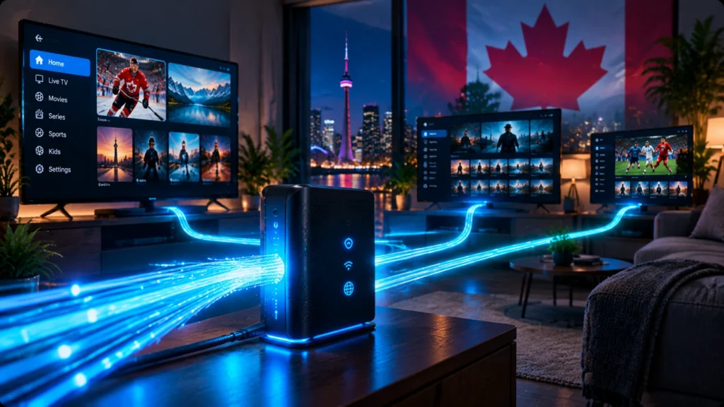Best internet plans for IPTV in Canada